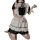 Japanese lolita maid costume for women - halloween cosplay dress & anime party outfit featuring ruffled sleeves, apron, and t...