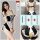 Japanese style maid costume lingerie set - black & white lace role play outfit for bedroom seduction & cosplay, featuring lac...