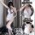Japanese maid costume for women, sexy role play lingerie set featuring cute chef and housemaid outfits with heart details.