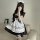 Japanese maid dress for women, cute anime cosplay lolita outfit, soft girly kawaii costume for daily wear and cosplay.
