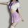Japanese school uniform set featuring a pleated skirt and sailor blouse, perfect for cosplay with its playful design.