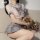 Japanese schoolgirl-themed lingerie set featuring a sheer transparent shirt with a plaid skirt, perfect for jk uniform outfit...