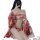 Japanese-style sexy deep v lingerie set - seductive kimono-inspired bedroom outfit featuring a floral design, perfect for int...