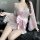 Japanese-style sexy lingerie set for plus size women – seductive kimono sleepwear, no-remove bedroom outfit featuring delicat...