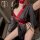 Japanese-style sexy lingerie set - pure & tempting kimono sleepwear, no-remove roleplay outfit in black