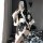 Japanese-style sexy sleepwear set for women – kimono-inspired nightgown & robe with wrap design, perfect for nighttime elegan...