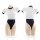Japanese-style sexy swimwear set - open-crotch bodysuit & uniform-inspired lingerie outfit featuring white top with navy acce...