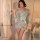 Japanese-style sheer lace bathrobe set - sweet sakura sleepwear with bow detail, pure & sexy kimono pajamas