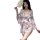 Japanese-style sheer lace bathrobe set - sweet sakura sleepwear with bow detail, pure & sexy kimono-inspired nightwear