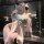 Woman in jinxiao lingerie set - elegant chinese-inspired pure-yu seductive silk babydoll & robe for women, posing with fan.
