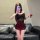 Jinxiao new year lingerie set - sheer sexy slip dress with built-in pads & bodycon fit, featuring elegant rose accents and a ...