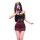 Jinxiao new year lingerie set - sheer sexy slip dress with built-in pads & bodycon fit