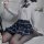 Jk sensual lingerie set featuring a cute schoolgirl uniform with a plaid skirt, perfect for women seeking a playful and styli...