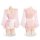 Kawaii bunny maid costume - japanese-inspired sleep robe with rabbit print & bow detail, cute & alluring lingerie set