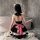 Kitty cat maid costume set - cute sexy lingerie outfit, sweet & sensual pure-delight themed dress with bow detail