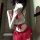 Woman wearing kouni sexy lace bodysuit with skirt, a cute jk-style sleepwear set featuring removable bra and ultra-short skir...
