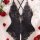Luxury lace bodysuit featuring sheer elegant design with intricate floral patterns, perfect for women seeking stylish and sen...