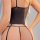 Luxury lace low-waist thong set with breathable design, perfect for small busts, featuring push-up detail for enhanced comfor...