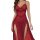 Elegant sheer lace mesh sexy sleep dress set, lightweight and alluring design for women, perfect for intimate wear.