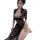 Lace role play lingerie set featuring a sheer, floral design, perfect for women seeking a sexy and elegant look. ideal for pl...