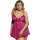 Lace sexy sleepwear for women – sheer mesh camisole nightgown, elegant transparent summer sleep dress, plus size intimate