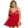 Lace sexy sleepwear for women – sheer mesh camisole nightgown, elegant transparent summer sleep dress, plus size intimate