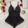 Sexy european style lace sheer bodysuit for women, full-body transparent intimate wear with elegant design and romantic detai...