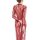 Sexy transparent lace sheer robe for women, plus size erotic lingerie dress with kimono style sleepwear design.