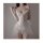 Lace temptation babydoll nightgown set - sheer sexy uniform style sleepwear for women, featuring delicate lace details and ru...
