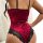 Sexy european-style bodysuit featuring luxury lace trim and gold diamond embellishments on velvet fabric, perfect for women s...