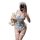 Lemon story lingerie set featuring a cute maid costume with removable design, playful uniform outfit, and sexy sleepwear.