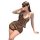 Sexy leopard print lace lingerie set for women, featuring matching sleepwear and intimate outfit with elegant design details.
