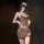 Leopard print lingerie set featuring luxury lace, perfect for sensual nightwear and sleepwear.
