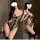 Leopard print bodysuit with backless halter design, open-crotch style, sexy erotic lingerie set for women.