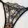 Leopard print lingerie set with sheer mesh bra and panty, featuring intricate black lace detailing for a sensual look.