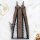 Leopard print sheer lace chemise set - sexy bridal lingerie nightwear for women