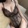 Linglinting sexy lace bodysuit - pure & tempting slip-on thong bodysuit for women, slim-fit bedroom outfit with intricate lac...