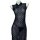 Linglinting sexy qipao lingerie set - high-slit mesh sheer sleepwear for women, featuring a sheer black design with intricate...
