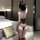 Sexy lace bodysuit for women featuring sheer design, open-crotch style, perfect for small busts. ideal one-piece lingerie set...