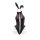 Sexy open-crotch bodysuit with rabbit ears and lace detailing, perfect for seductive bunny costumes.