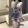 Sexy lingerie set featuring a mesh jk skirt outfit with tie design, perfect for students and adults seeking stylish comfort.