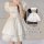 Original lolita petticoat - boneless crystal tulle soft girly adjustable ultra-voluminous cosplay underskirt, 45cm micro ， ...
