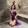 Sexy butterfly rain sheer mesh cut-out long dress featuring deep v-neck and high slit, perfect for lingerie-inspired elegance...