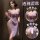 Seductive sheer lace dress with split design, perfect for intimate moments. ideal romantic couple sleepwear and boudoir robe.