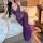 Mandyu lace mesh sheer long nightgown, seductive design with deep v-neck, perfect for pure desire and elegant sleep wear.