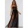 A woman models the muse maxi dress white mesh long gown, featuring a sheer design with spaghetti straps and a flowing skirt, ...