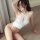 Sexy white lace bodysuit with open crotch design, perfect for role play and intimate wear. features delicate lace detailing a...