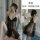 Elegant black lace bow sexy lingerie set featuring sheer fabric and intricate detailing, perfect for evening wear or at-home ...