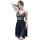 Long night seductive lace sleep dress for women – sheer mesh deep v-neck camisole gown with elegant lace details