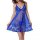 Plus size sexy lace sleep dress with ties & side slit - elegant long nightgown for women